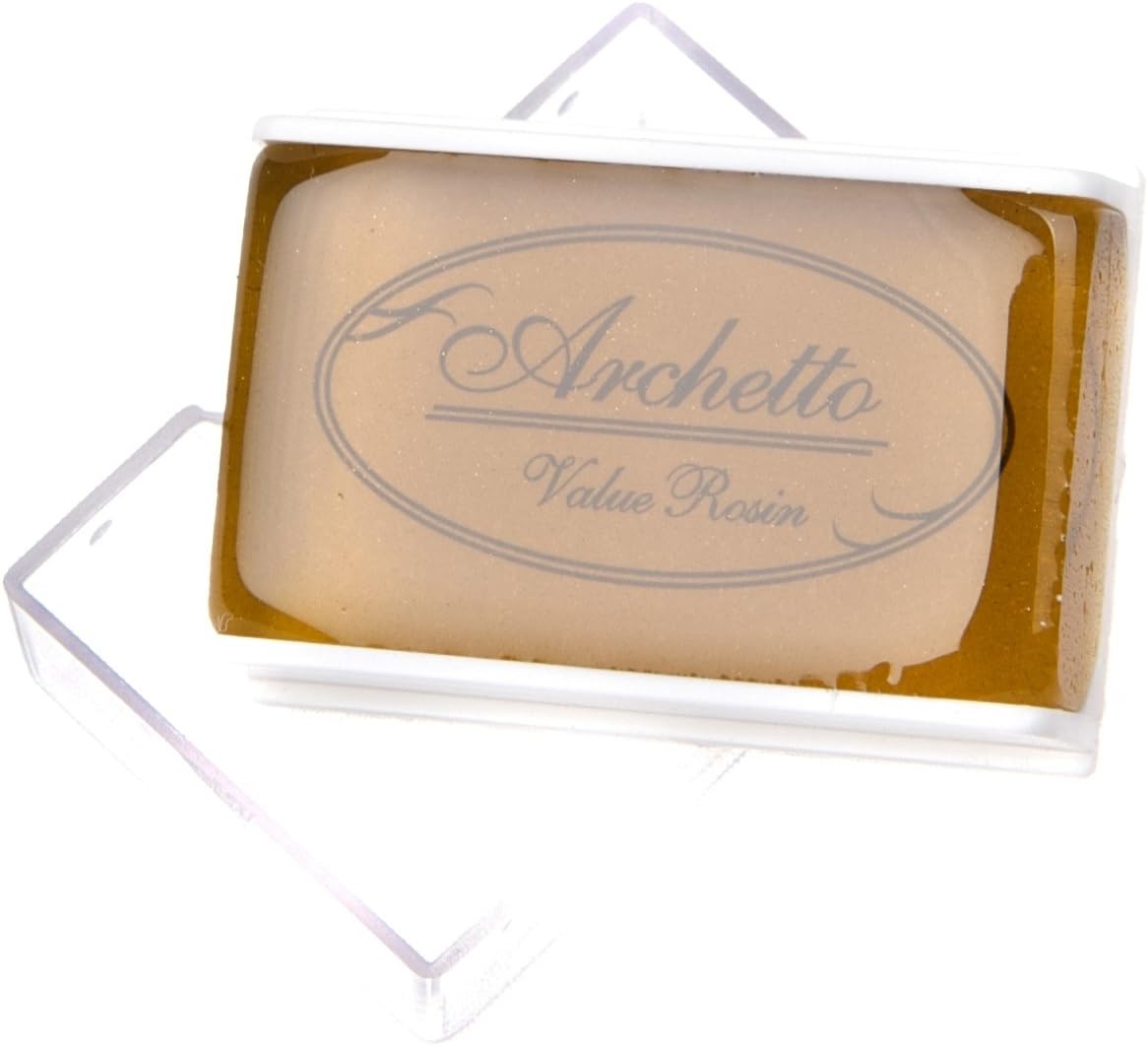 Violin Rosin - Light Rosin in Plastic Case (For Viola Also)