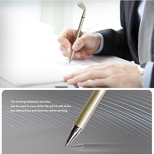 Miniatura 3 de 12 bolígrafos de golf, mini bolígrafos de palos de golf, mini bolígrafos de palos de golf, bolígrafos decorativos de golf, divertidos deportes,