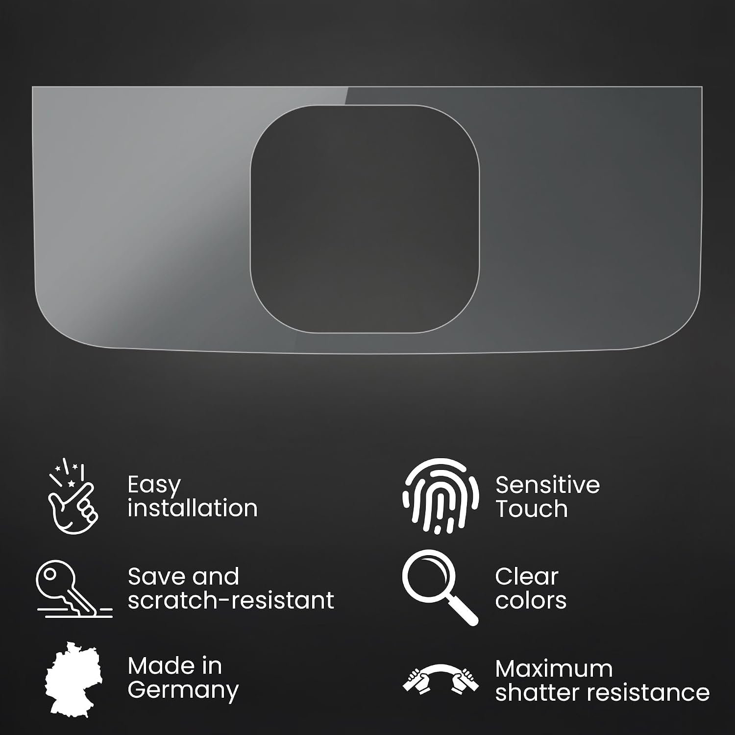 Bruni Screen Protector compatible with Nokia 2730 Classic Protector Film, crystal clear Protective Film (Set of 2)