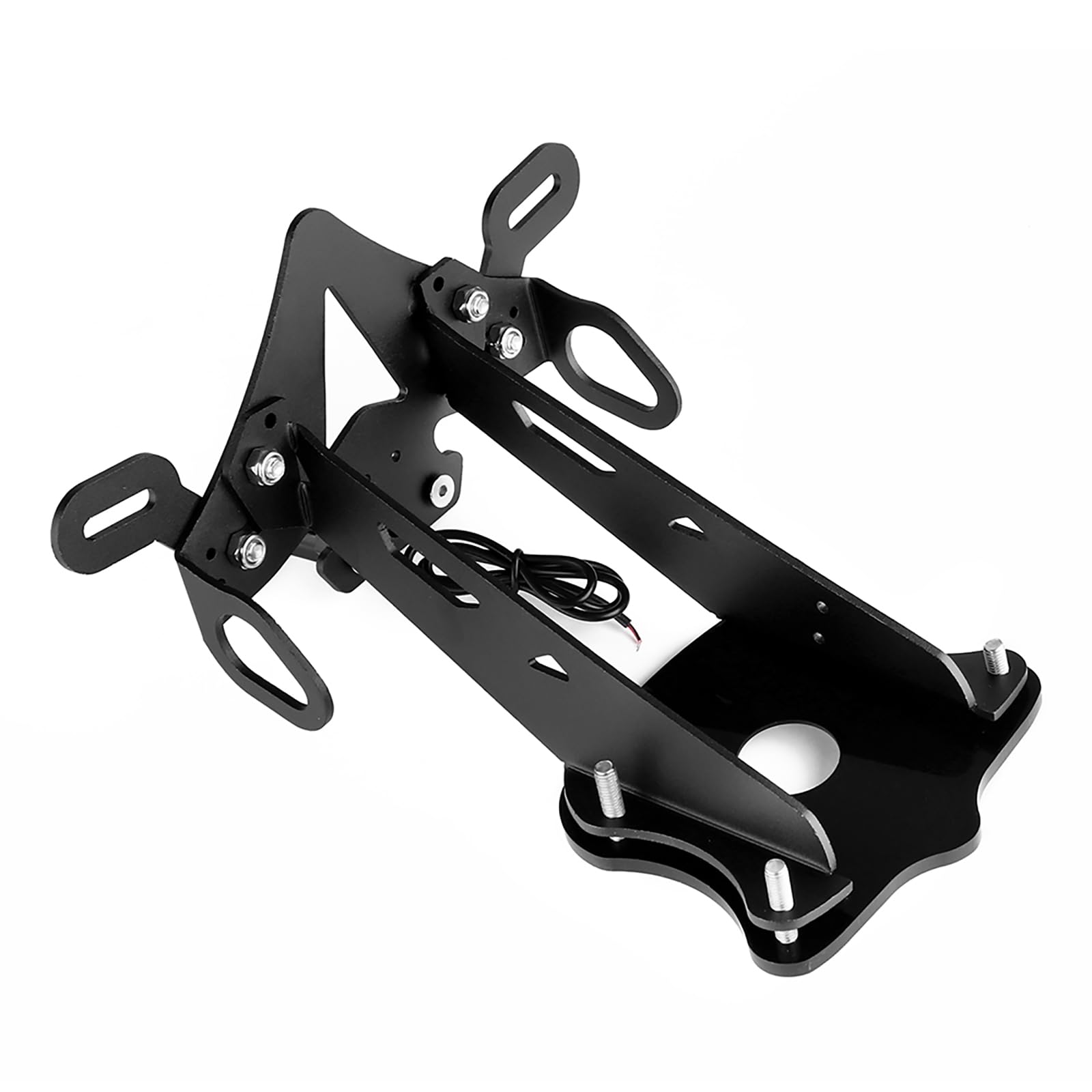 Moto Portamatriculas Soporte de Matrículas Fender Eliminator Negro para MT09 MT-09 2021-2023