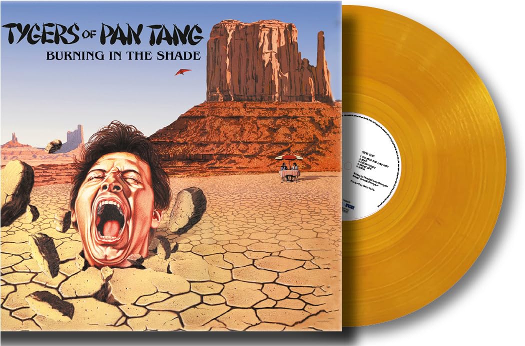 TYGERS OF PAN TANG - Burning In The Shade (reissue) - Vinyl (orange vinyl LP)