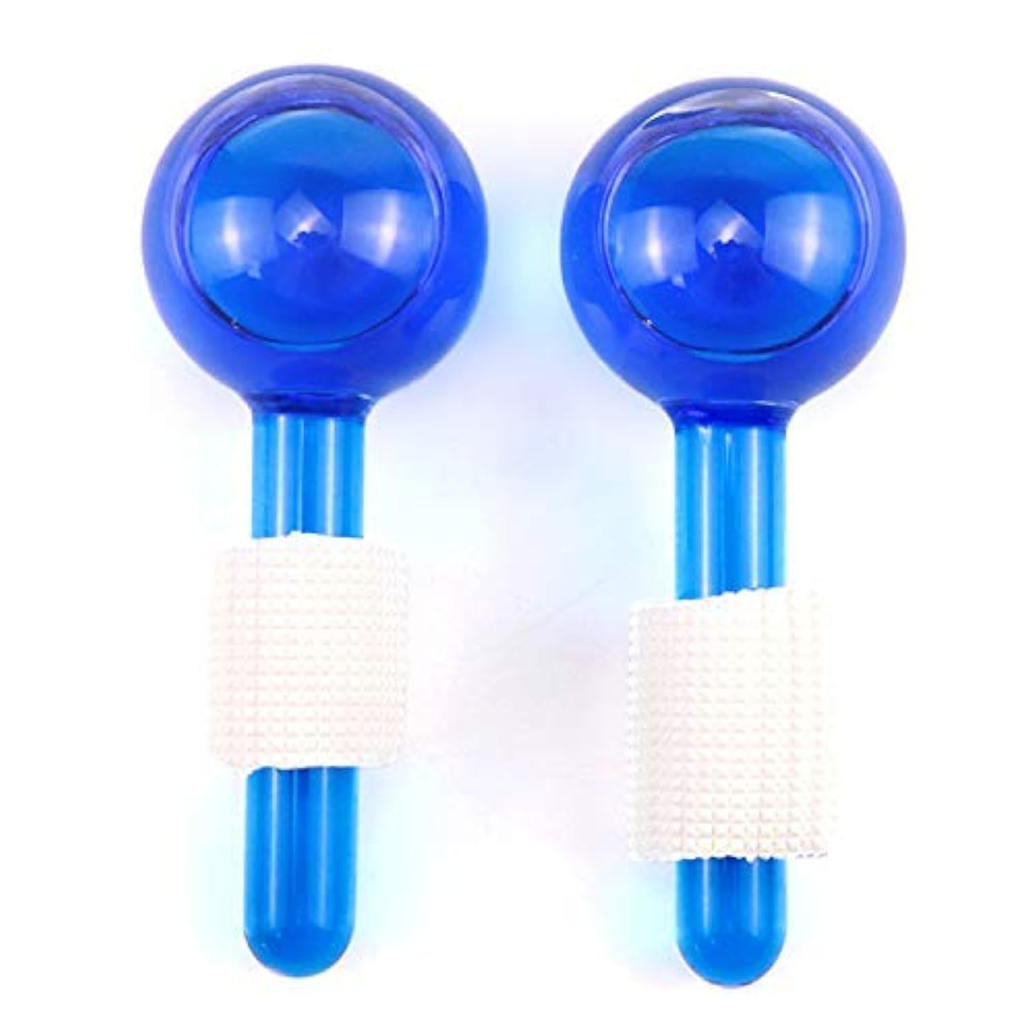 OCTOPUS PRIME Ice Globes, Cooling Crystal Roller Balls with Handle, Facial Massage Tools for Face and Neck Eye circle, Skin Depuffing- Eye circle Rollers Reduce Puffiness(Multi-color,2 Pic), STANDARD-image-36