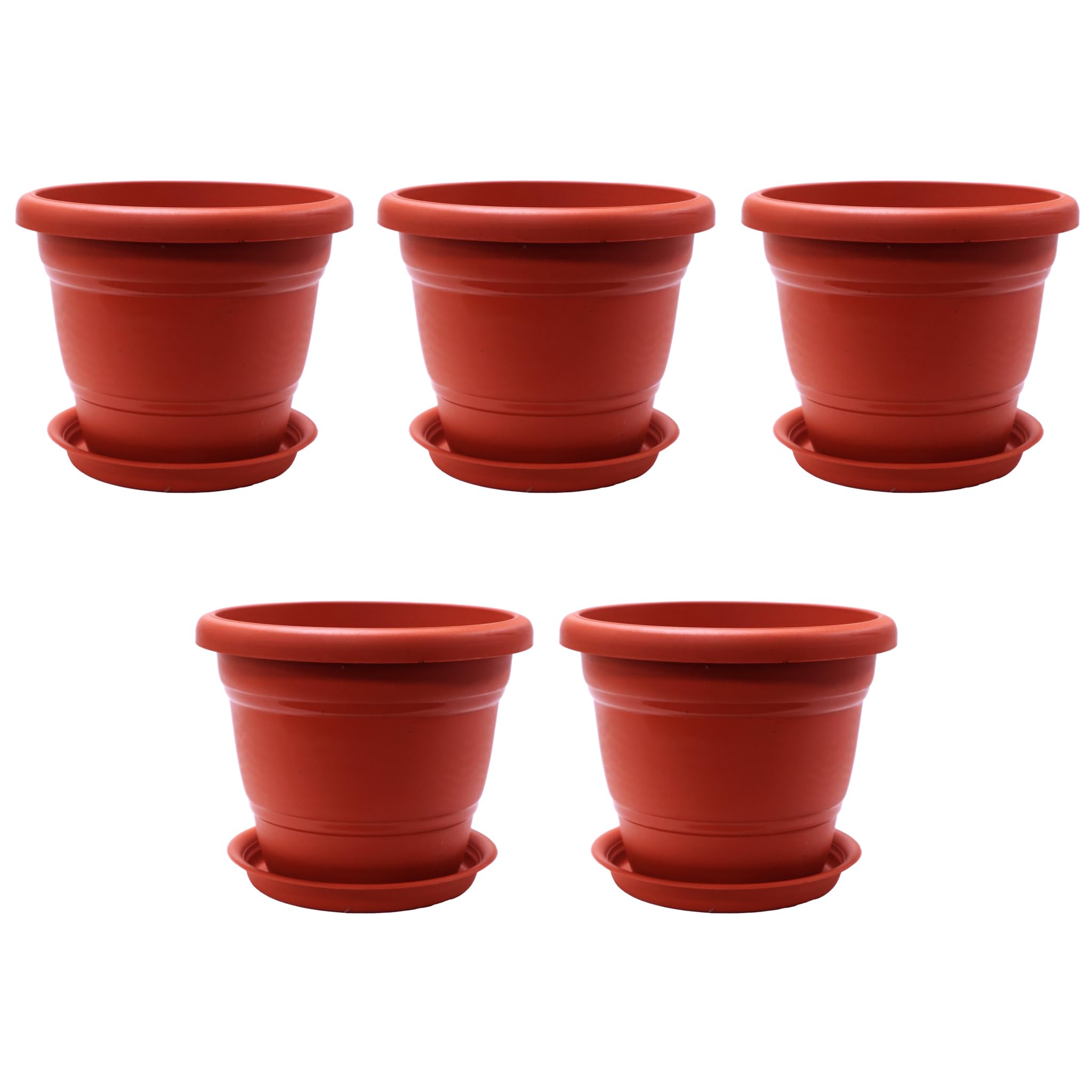 See full amazon price history chart for TrustBasket Round Planter with Saucer Brown 10inch (Set of 5) TrustBasket Round Planter with Saucer Brown 10inch (Set of 5) (B0CWFHRS5Y) Amazon Price History, Amazon Price Tracker