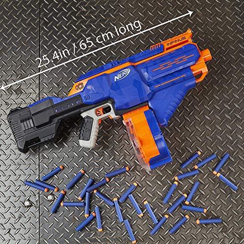 Nerf Infinus N-Strike Elite Toy Motorized Blaster With Speed-Load Technology (Ffp), Brown #TOP3