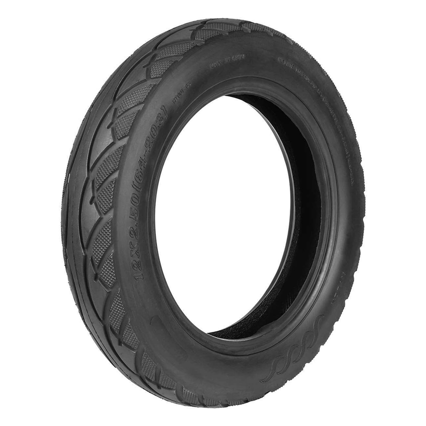 3szt. 12x2,50(64-203) Opona Szosowa Opona do Roweru Elektrycznego Rowerek Biegowy 12-Calowa Gruba Opona Szosowa