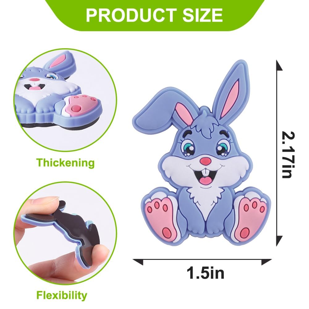 XIMISHOP 12PCS Animal Fridge Magnets for Kids,Cute Cartoon Farm Animals Fridge Refrigerator Magnet for Kids Montessori Educational Fridge Magnets - Image 2