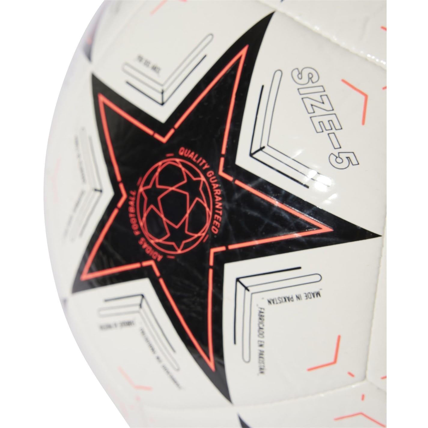 adidas UEFA Champions League Club Ball IX4063, Unisex Footballs, White, 4 EU