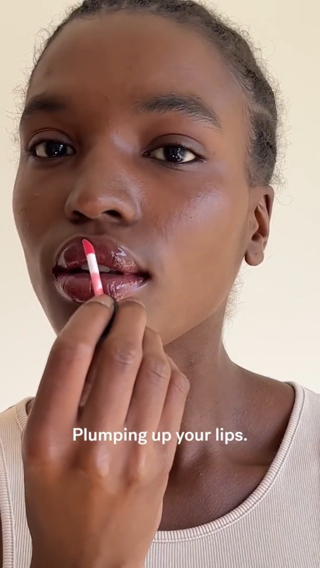 Amazon.com : Typology Tinted Lip Oil - Shade 1 Ruby Red