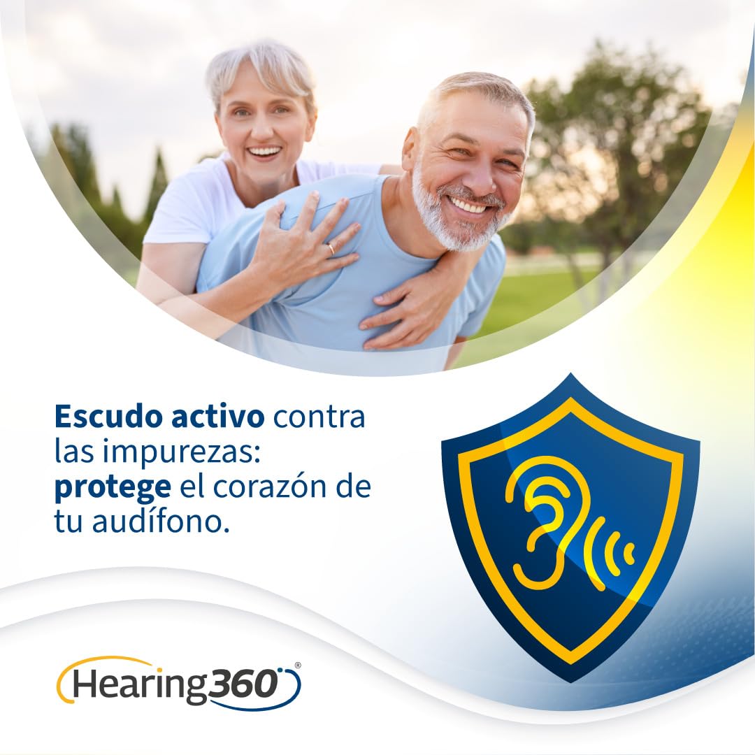 Filtros protector de humos HF3 para audífonos Phonak, Resound, Beltone, Interton