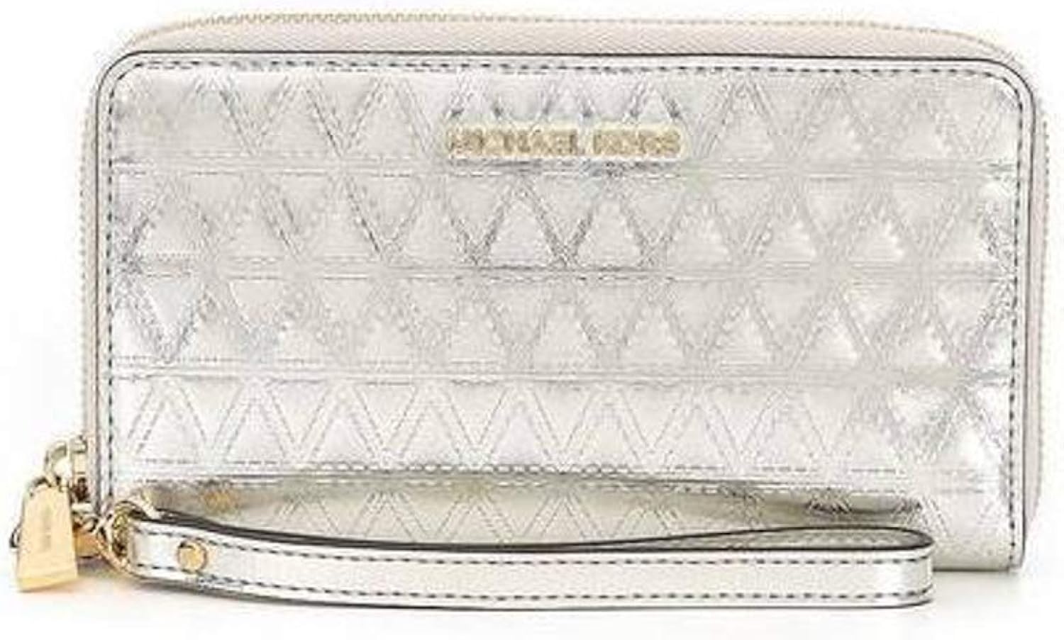 MICHAEL Michael Kors - Funda grande para teléfono celular color champán talla única