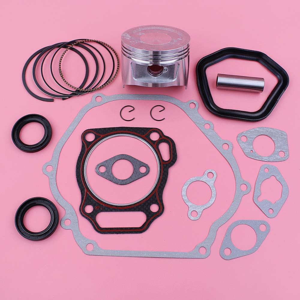 Juego de juntas completas de sello de aceite Circlip de anillo de pasador de pistón de 88mm for pieza de repuesto de motor de Gas GX390 13HP GX 390 188F
