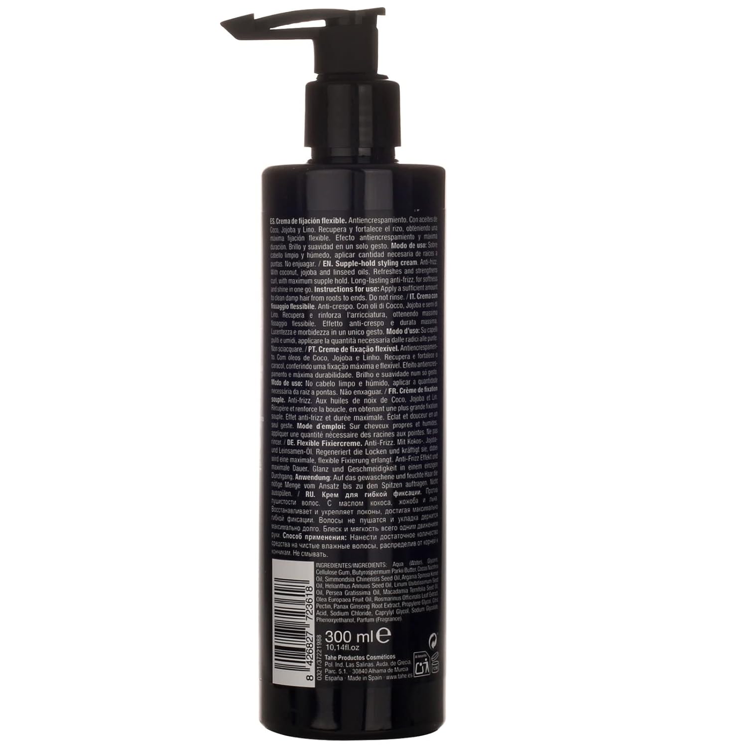 Tahe Magic Rizos Custard Styling Cream Supple-Hold, Frizz Control, 300ml