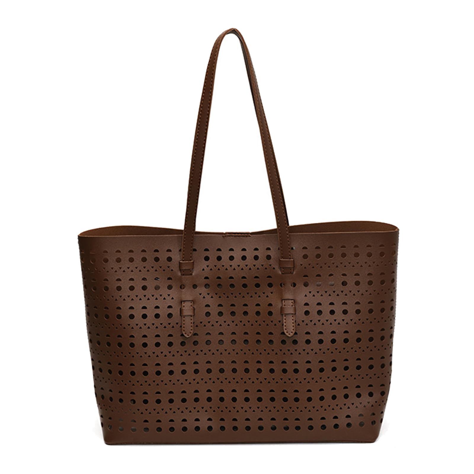 Borsa a Tracolla Leggera in PU Cava per Professionisti pendolari di Lavoro spaziosi con Tasche Multiple e pendolari quotidiani Resistenti allo Strappo