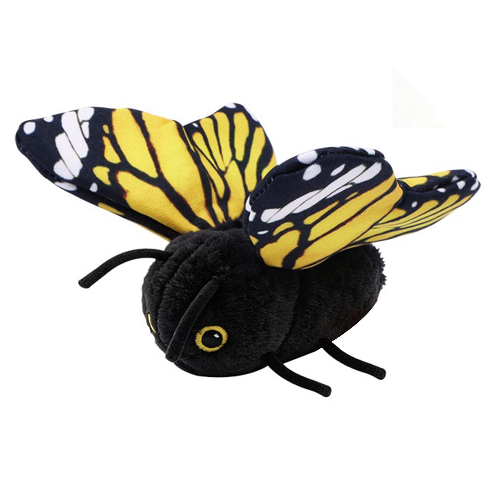 Interactive Electric Cat Toy Butterfly Flapping Wings Indoor (Gold)