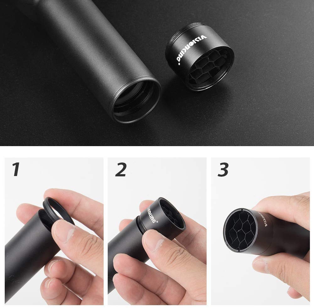 【サバゲー】Visionking スコープ 1.25-5倍可変ズーム Amazon.co.jp: Visionking スコープ ライフルスコープ 26mm