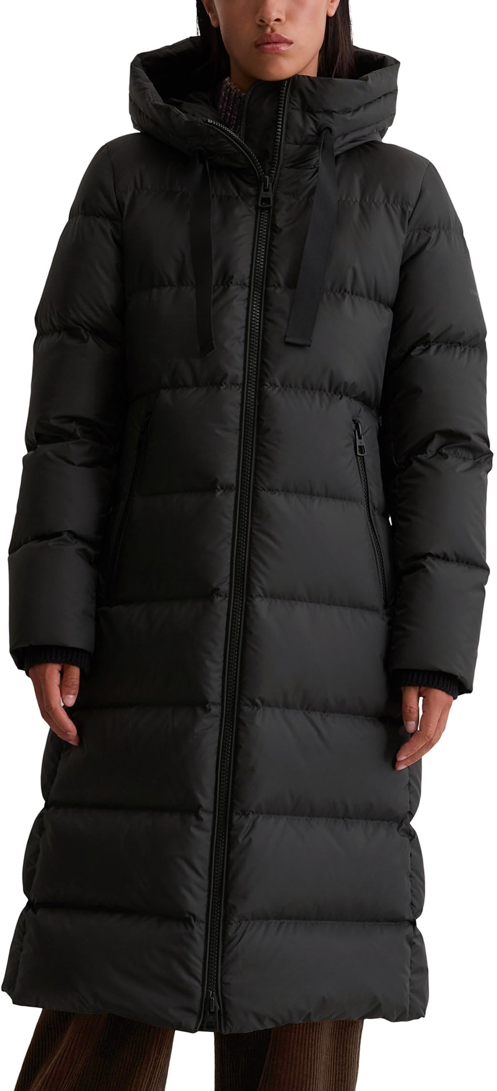 Marc O'Polo Damen Daunenmantel mit XL-Kordeln Shaped Fit