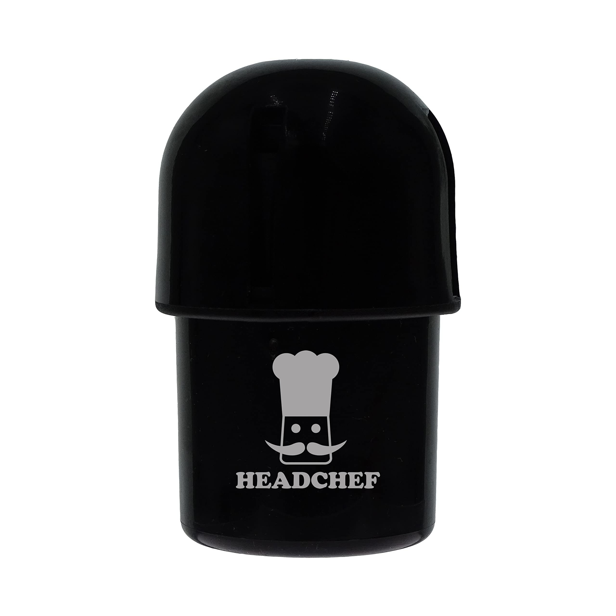 Headchef Black Plastic Pod Herb Storage & Grinder Combi,