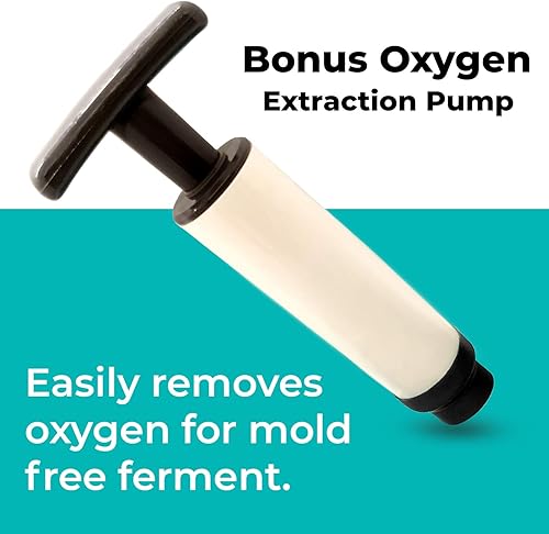 Miniatura 4 de Kits de tapas de fermentación para frascos Mason de boca ancha, esclusa de aire esencial sin agua para una fácil fermentación de verduras,