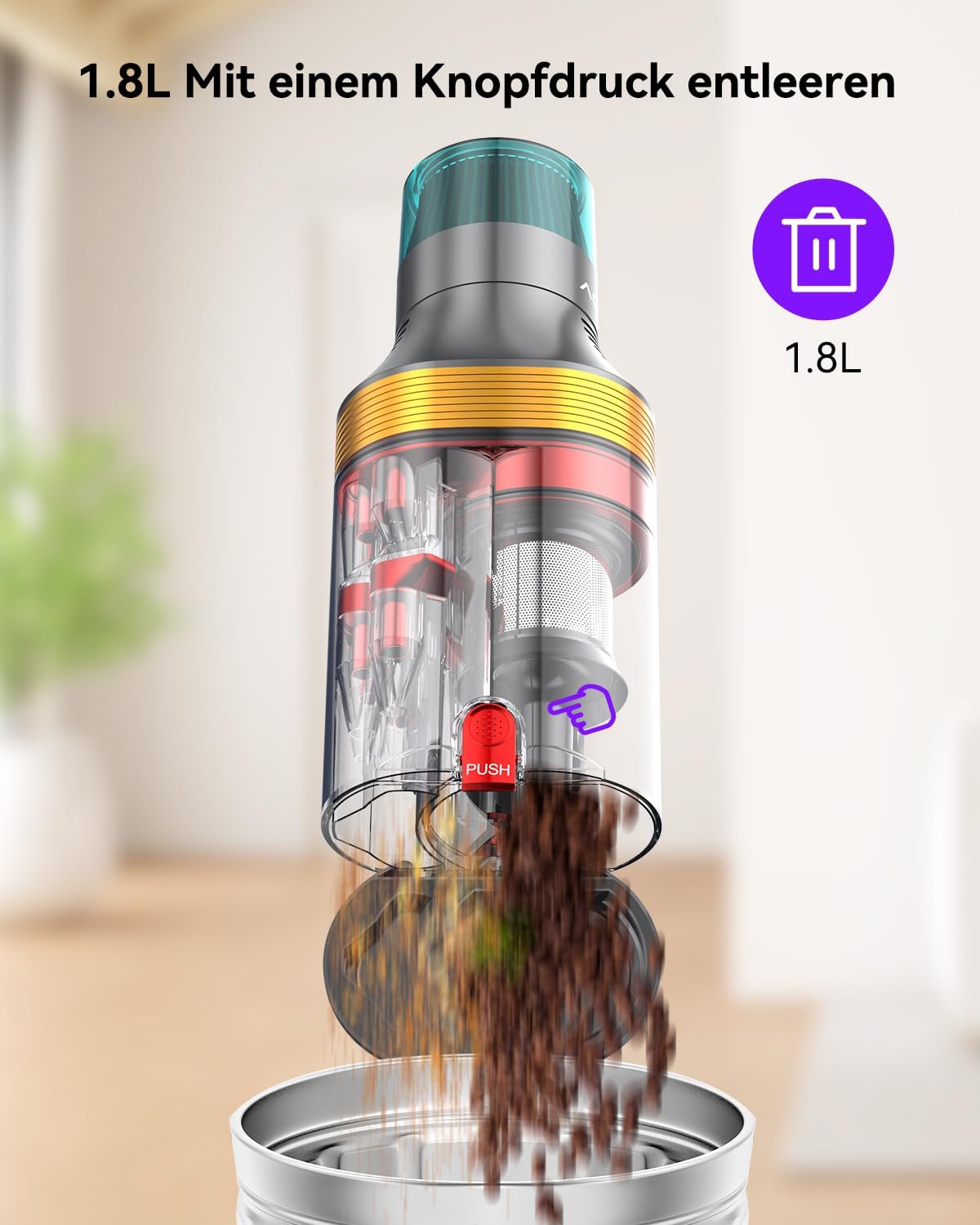 aonus A9 Max with various attachments for different cleaning tasks