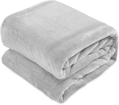 Miniatura 1 de MARQUESS Manta de franela de felpa súper suave acogedora manta de felpa para cama o sofá manta de franela mullida para dormitorio sala de estar y