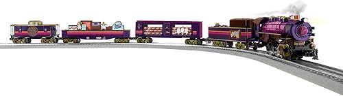 Lionel Willy Wonka & The Chocolate Factory LionChief 5.0 - Juego de tren eléctrico de calibre O con Bluetooth y control remoto