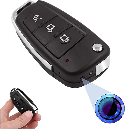 Detector de cámara oculta, llave de coche, sin audio, mini cámara HD 1080P, cámara de seguridad, llavero de automóvil, grabadora de video portátil,