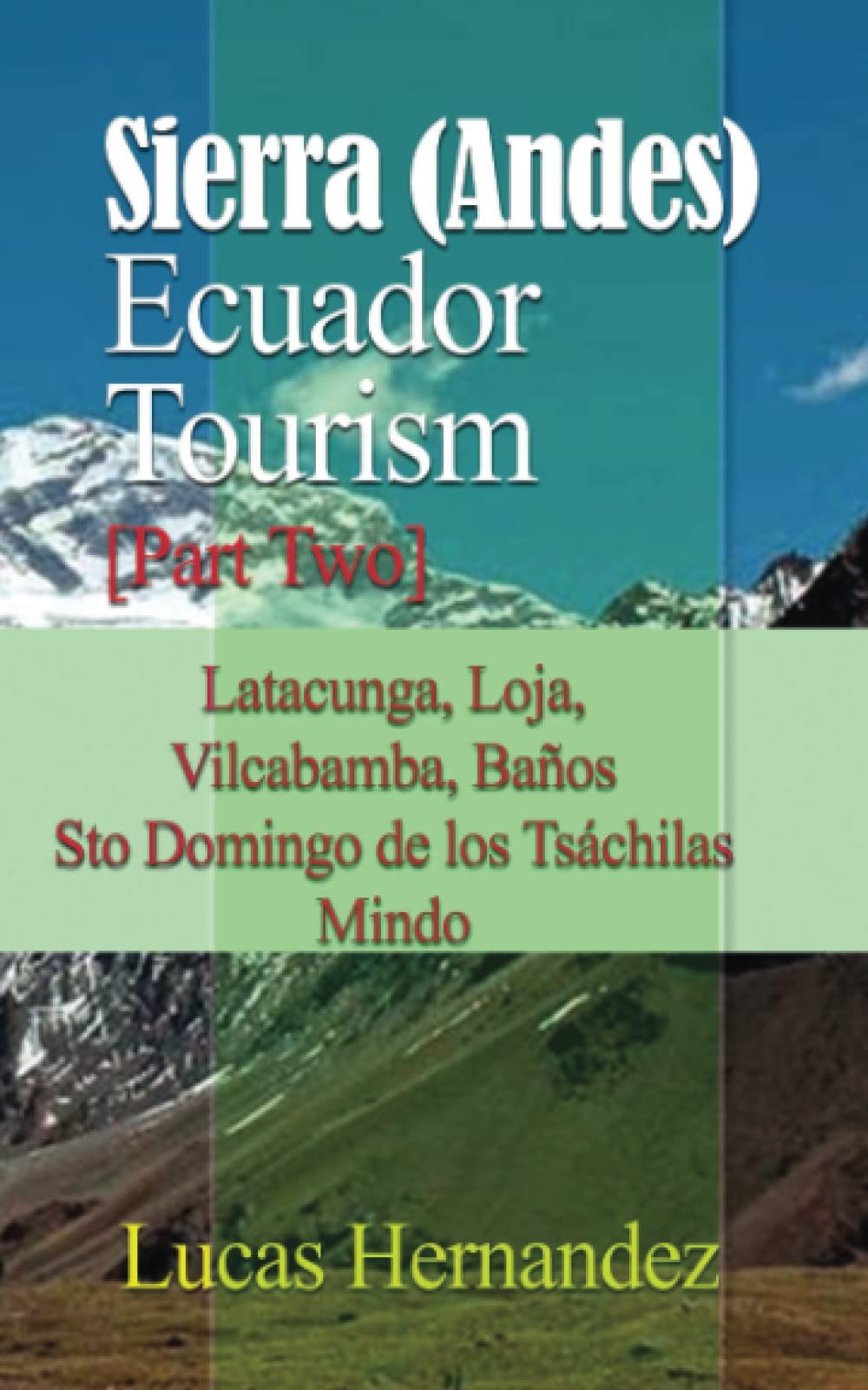 Sierra (Andes) Ecuador Tourism [Part Two]: Latacunga, Loja, Vilcabamba, Baños, Sto Domingo de los Tsáchilas, Mindo