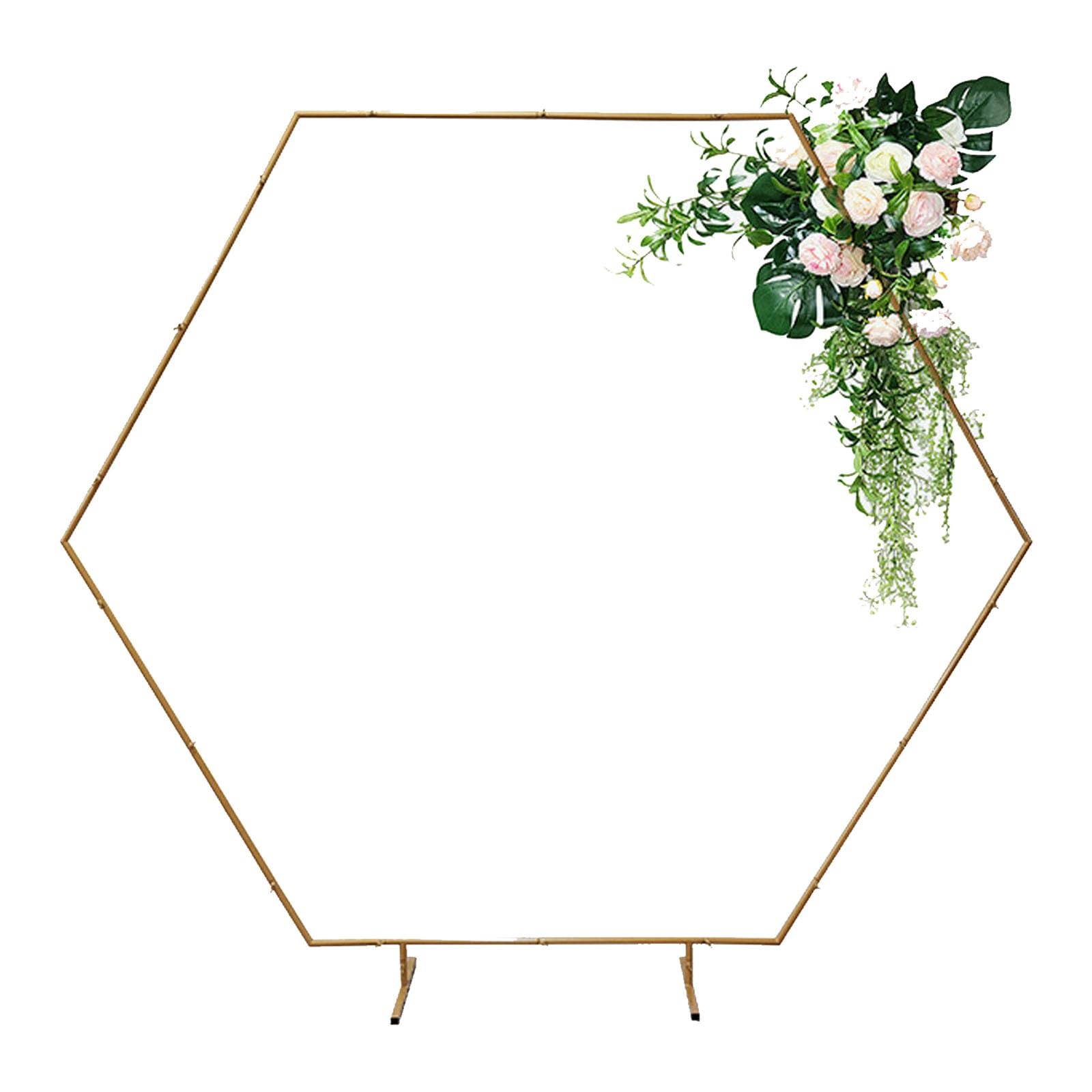 Arch de Boda Fácil de Montar, Material Espesado, Estable y Práctico, para Decoración de Fondo de Fotos de Boda y Baby Shower, Fiesta de Cumpleaños