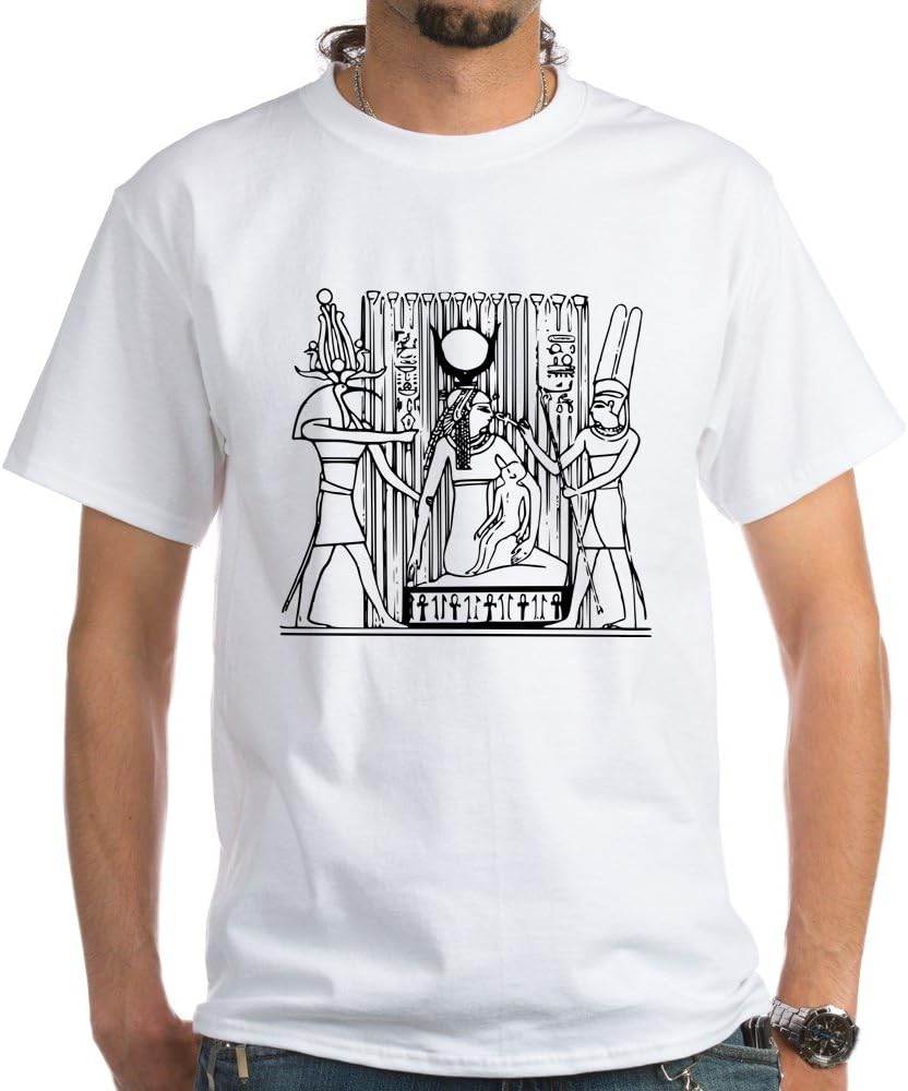 Tehuti, AST/Isis, Amen-Ra Cotton T-Shirt
