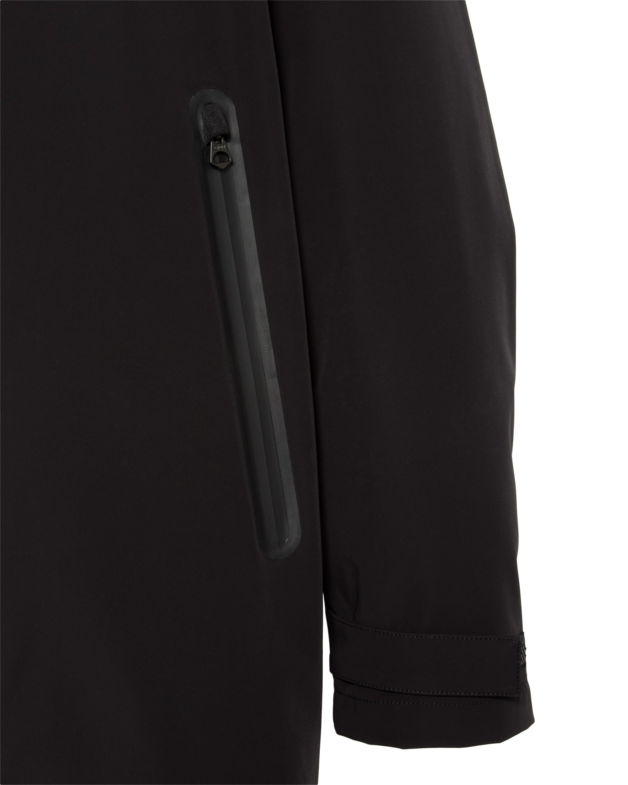 Schott NYC Parka Tech Schott Dwight Długi kaptur czarny, czarny, L