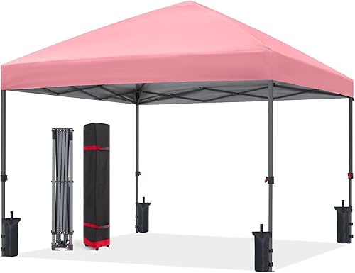 Miniatura 50 de ABCCANOPY Toldo desplegable – Tienda de campaña portátil para patio al aire libre resistente para patio trasero y terraza con 4 bolsas de arena
