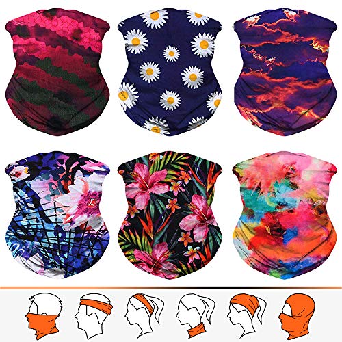 Image of JOEYOUNG Headwear, Bandana, Neck Gaiter Head Wrap Headband Balaclava Magic Scarf
