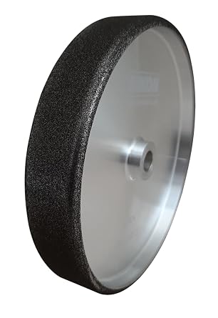 RIKON PROseries 8" x 1.5" w 1/4" Radius CBN Grinding Wheel 80 Grit with 5/8" Arbor Hole