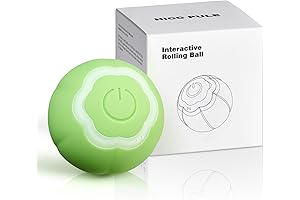 Smart Interactive RooBZ Cat Ball Toy: The Purr-fect Playmate for Your Feline Friend