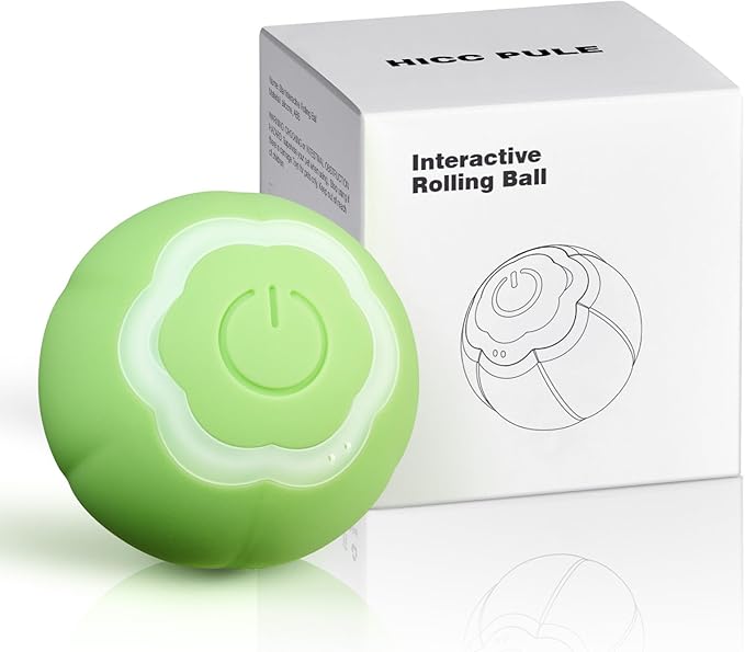 HICC PULE Smart Interactive Cat Toy Ball, Automated Cat