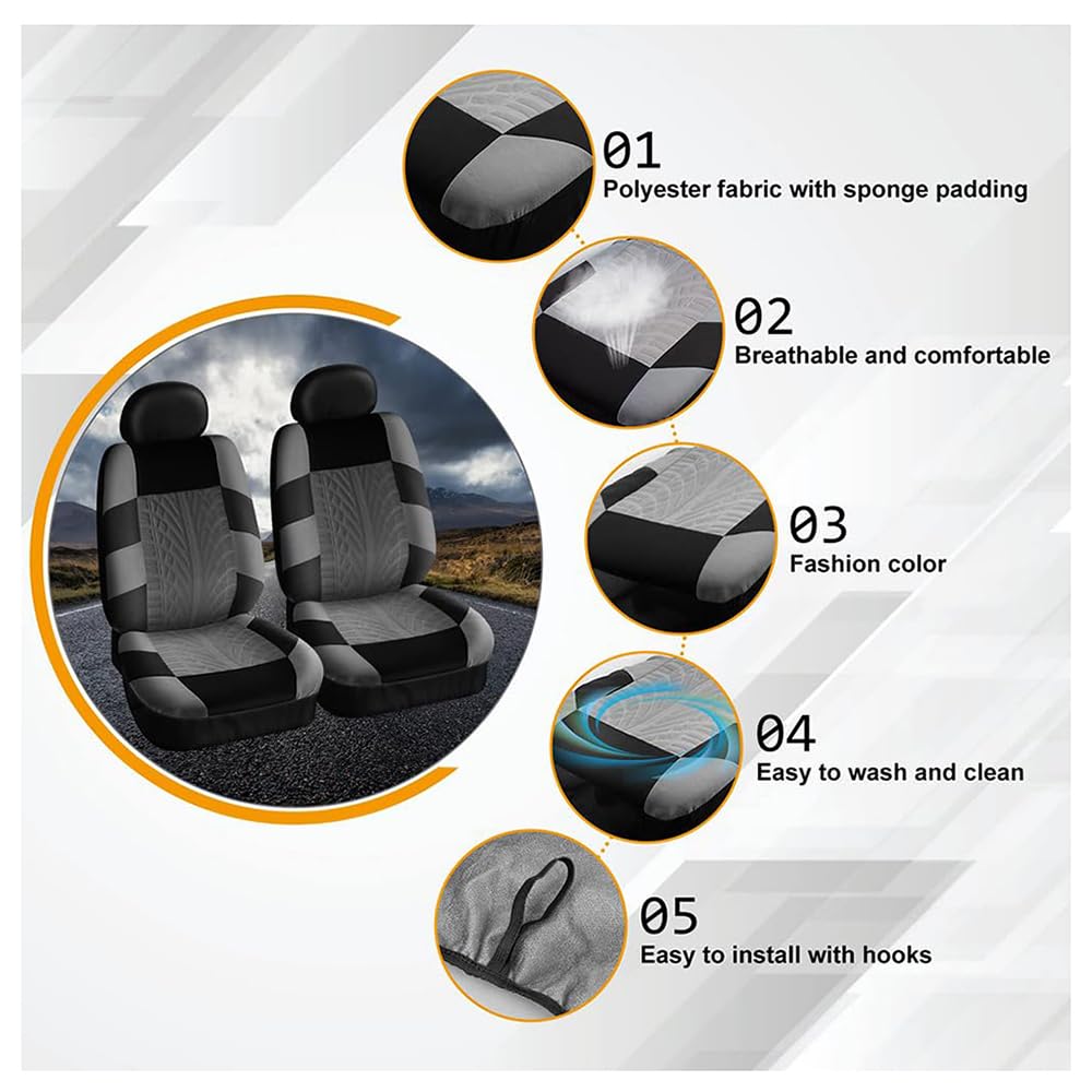 Auto Ensembles Housses siège pour Renault Megane/Megane R.S/E-Tech IV III II I MK 4 3 2 1,Confortable Imperméable Respirant Non Slip Housses Coussins Accessoires,Blue A