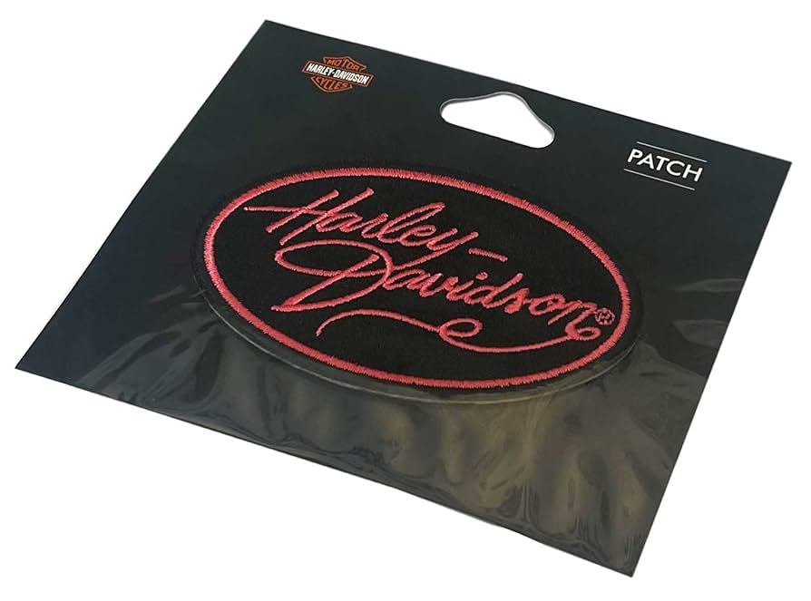 【新品】Harley-Davidson ロゴ刺繍 ブラックウォレット 新品】Harley-Davidson ロゴ刺繍 ブラックウォレット