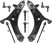 Vista 684 de Detroit Axle - Kit de suspensión frontal de 8 piezas para Dodge Journey 2009-2015, 2 brazos de control inferiores, 2 rótulas, 2 varillas