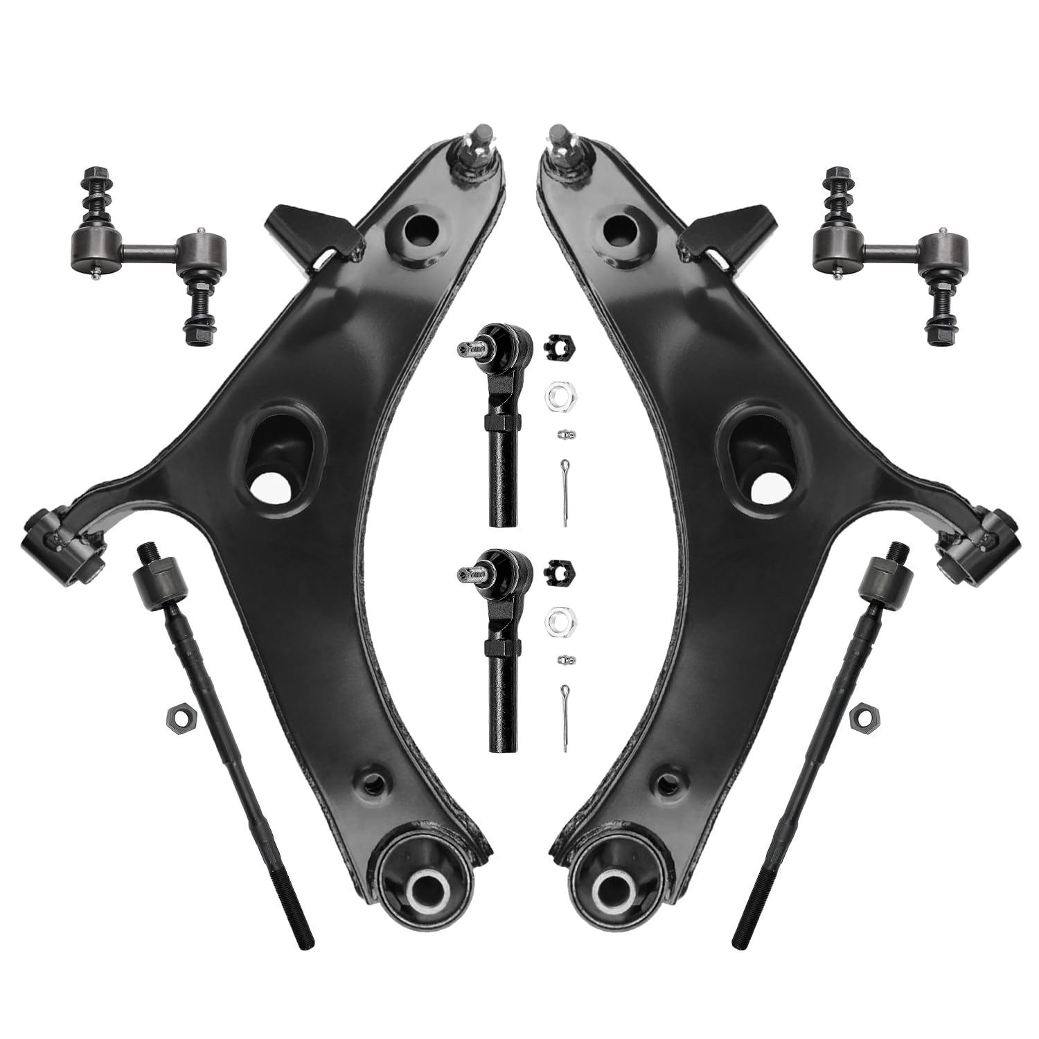 Detroit Axle - 8pc Front End Kit for 2013 2014 2015 Subaru Crosstrek