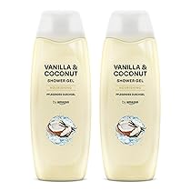 by Amazon Gel Doccia Vanilla e Cocco, 2 x 500ml