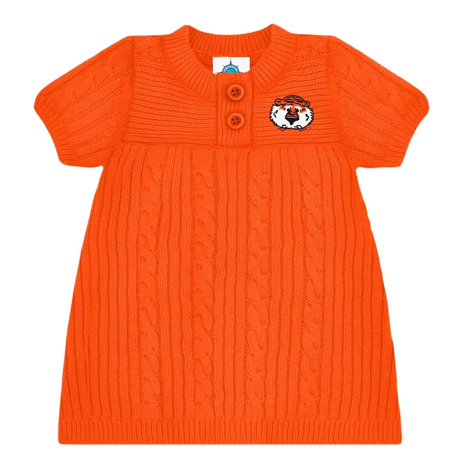 Auburn Tigers Aubie Baby and Toddler Sweater Dress