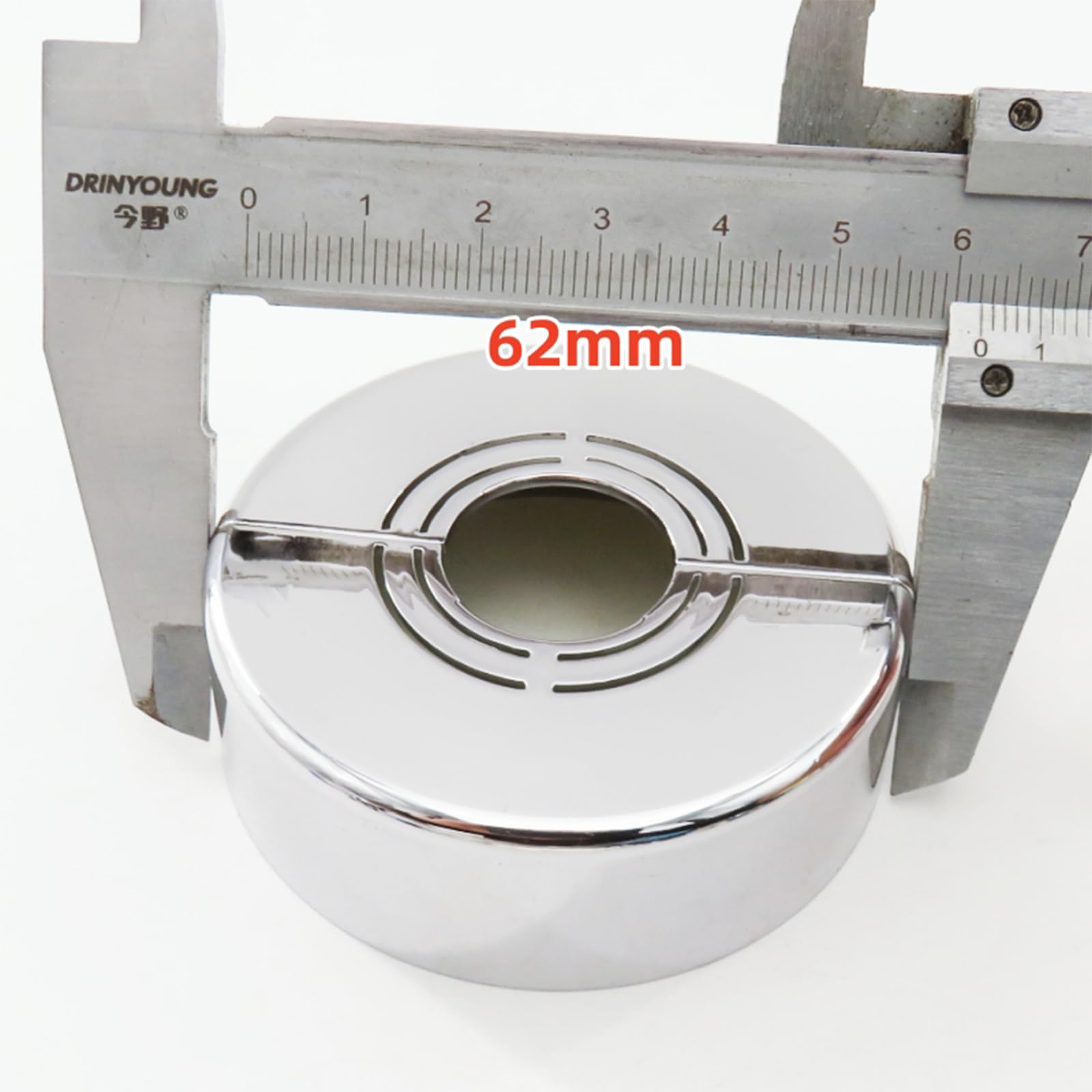 4 rozety do rur grzewczych, rozeta maskująca, armatura prysznicowa, 3 rozmiary w 1 pokrywie rury, 20 mm/25 mm/33 mm, do rur wodnych, akcesoriów prysznicowych, przewodów gazowych, dekoracji kranu itp