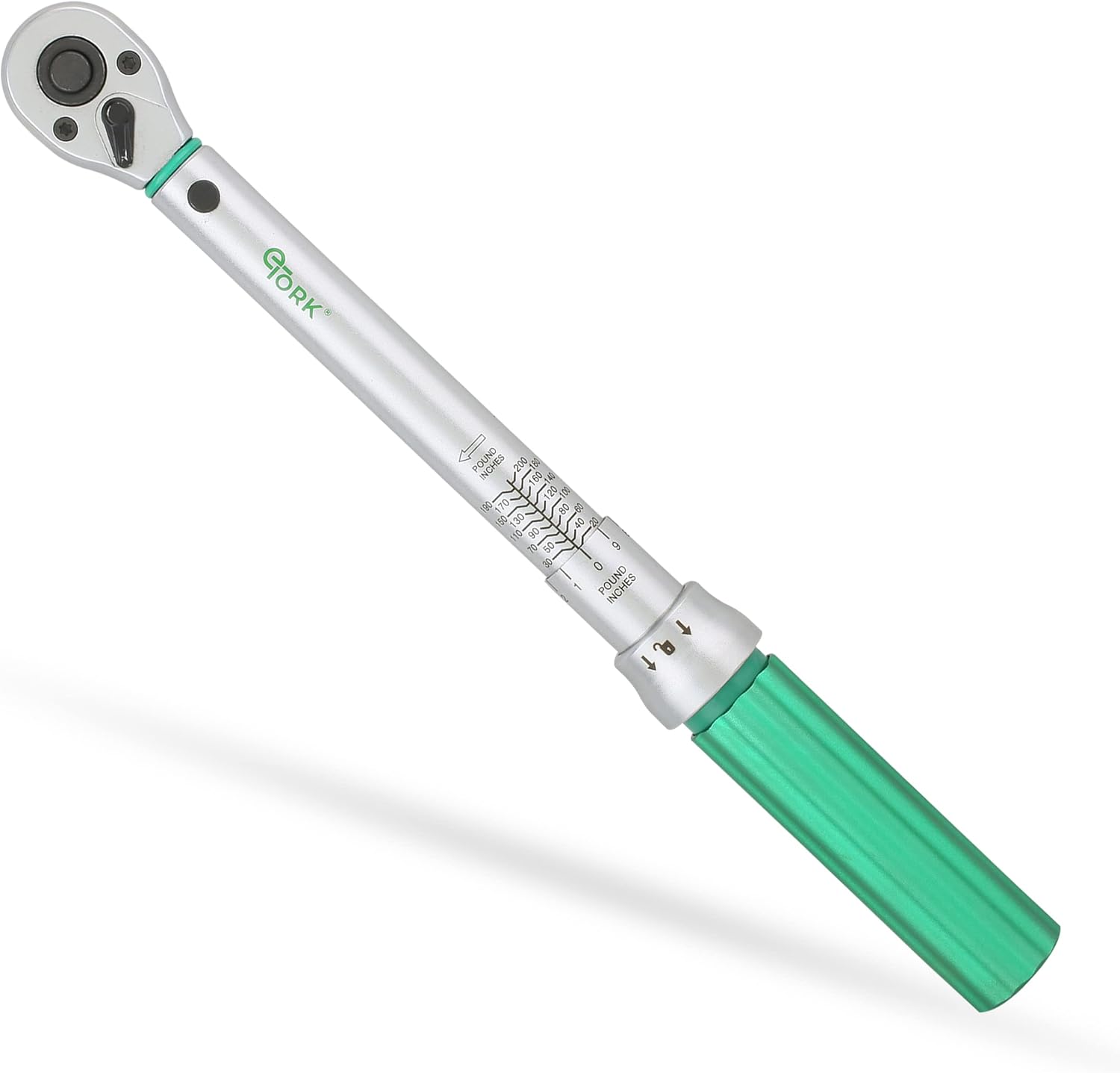 eTORK Lock Torque Wrench 1/4 Torque Wrench Inch Pound