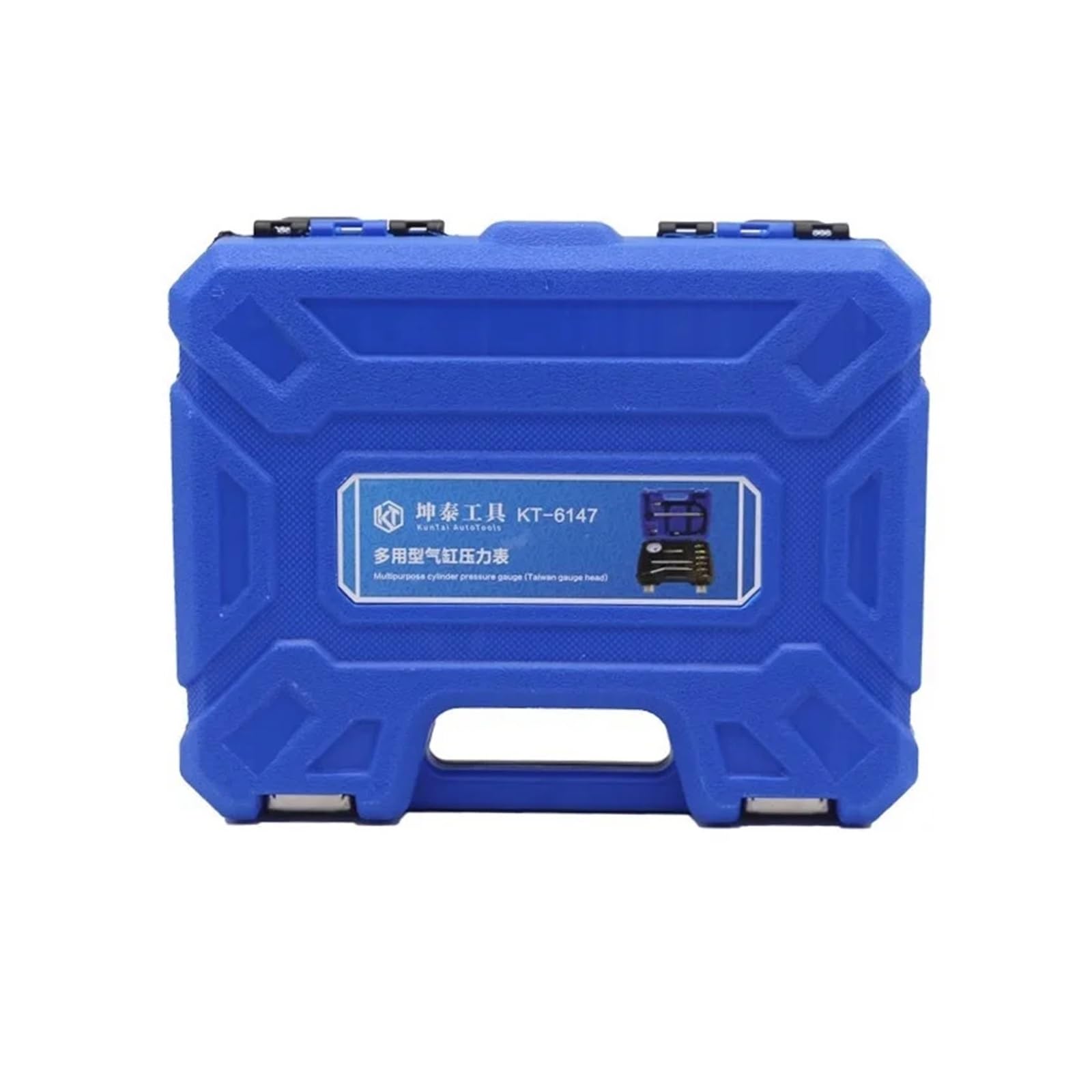 Medidor de presión de Cilindros Multiusos para automóviles, comprobador de compresión de Cilindros de Motor, Kit de comprobador de presión de Cilindros
