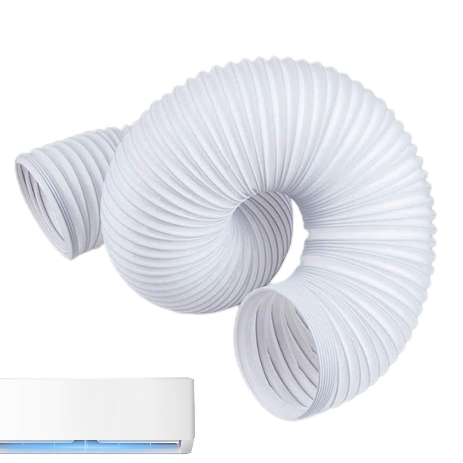 Tubo Climatizzatore, Tubo Di Scarico Aria Condizionata Mobile | Tubo Di Scarico Filettatura Antioraria, Diametro 15 Cm E 13 Cm, Per Impianti Di Climatizzazione, Asciugatrice,Cappa Aspirante