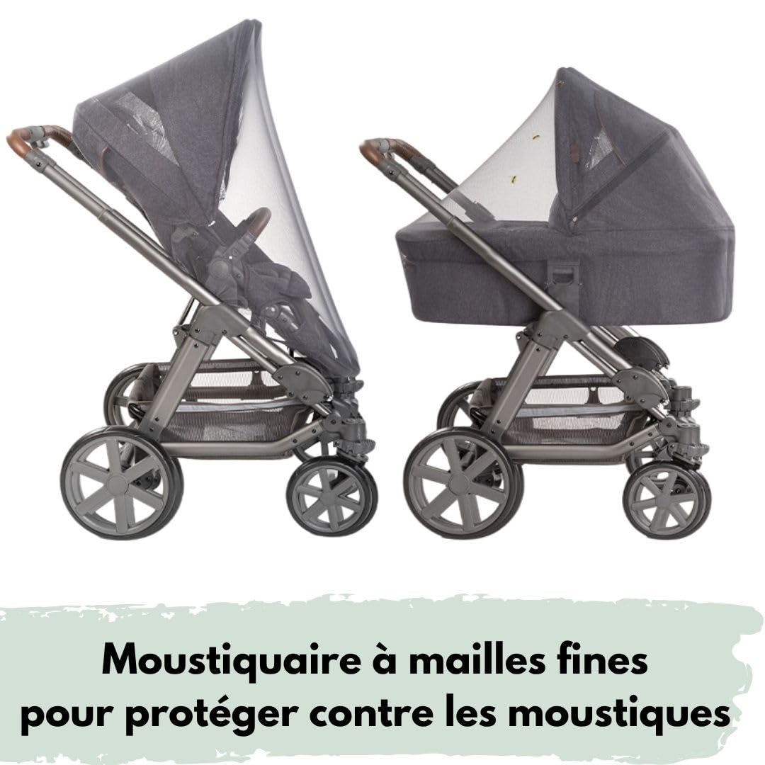 Joie Nitro LX Poussette Canne Légère et Compacte, Poussette Voyage Pliable 7,7 kg, Dossier Inclinable Position Allongée, Suspension Intégrale, Inclus Habillage Pluie et Moustiquaire, Vert Laurier