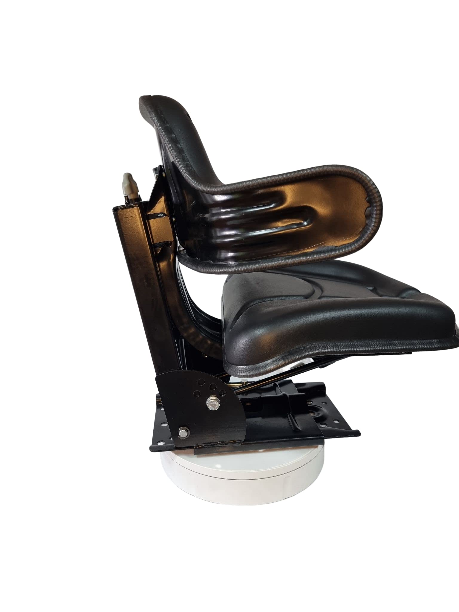Asiento de tractor para tractor, asiento universal, varios modelos de tractor -modelo estándar para Segadoras, Cosechadoras con Respaldo Ajustable, Reposabrazos y Suspensión Mecánica