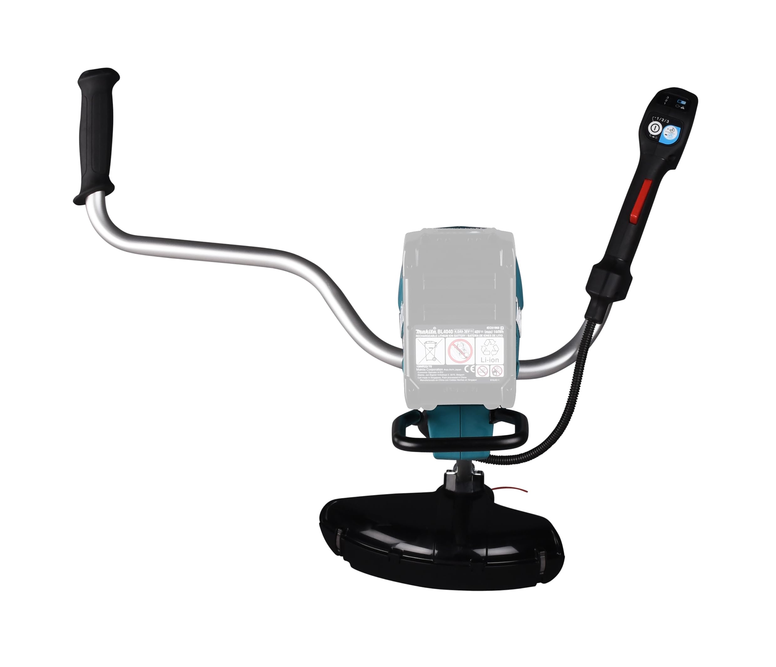 Makita UR006GZ06 - Desbrozadora con batería (40 V máx., Mango de Dos Manos (sin batería, sin Cargador)