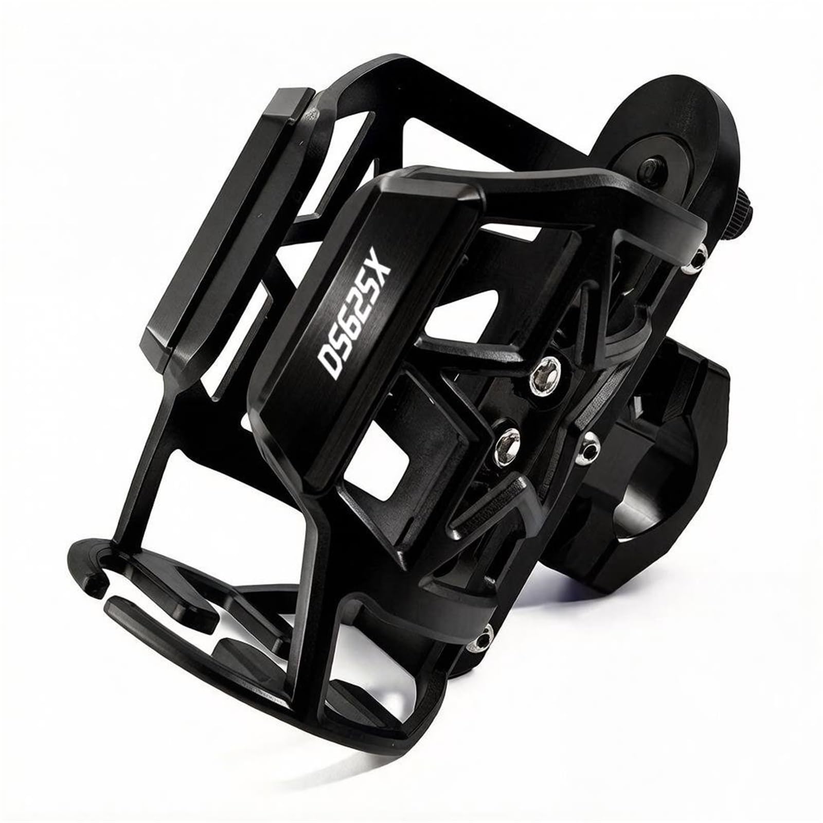 Porte-gobelet CNC Moto Boisson Bouteille d'eau Cage Support De Verre Montage Accessoires pour VOGE 625 DSX DSX625 DS 625X 2025 2026(Nero)