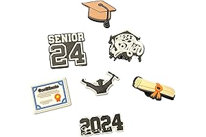 Senior 2024 Graduation Shoe Charm Set Shoe Decorations